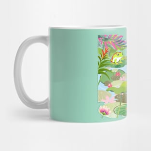 tropical frog Mug